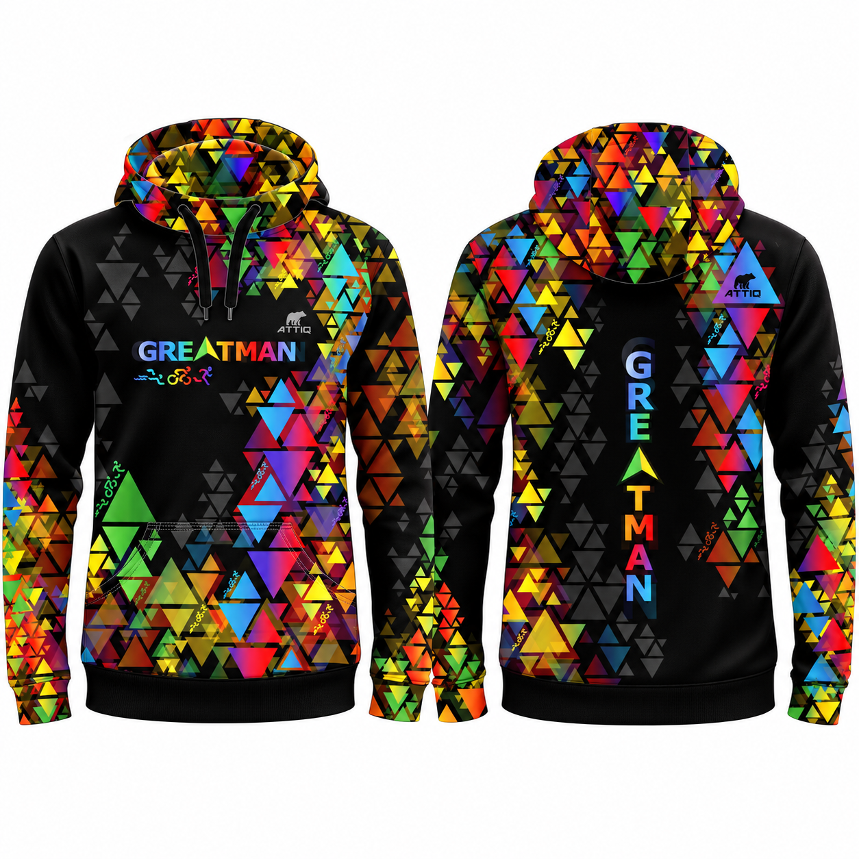 BIKE Bluza z kapturem